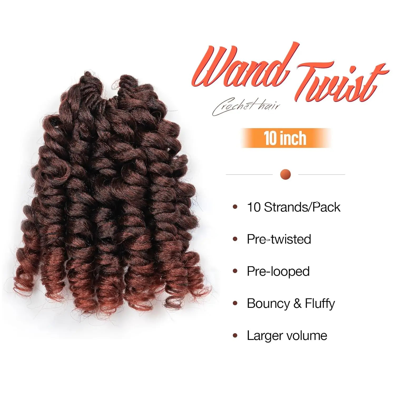( US ONLY) FAST SHIPPING WC | Toyotress® Wand Curl Crochet Hair - 6 Packs Jet Black Jamaican Bounce Crochet Hair, Short Bob Curly Crochet Braids Bouncy Curls Synthetic Braiding Hair Extensions Toyotress